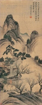Xiong bingzhen 風景伝統的な中国 Oil Paintings
